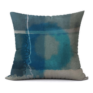 Grand Blue Neutrals #259 Decorative Throw Pillow