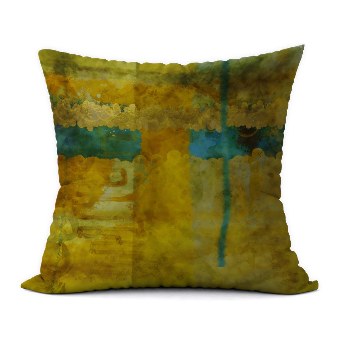 Yellowstone Blues #387 Decorative Throw Pillow