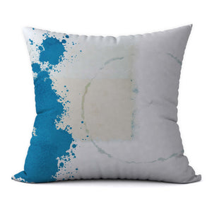 White Waterfall #38 Decorative Throw Pillow