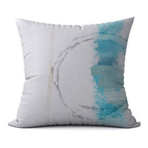 White Waterfall #502 Decorative Throw Pillow