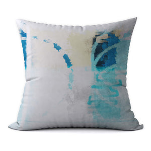 White Waterfall #685 Decorative Throw Pillow