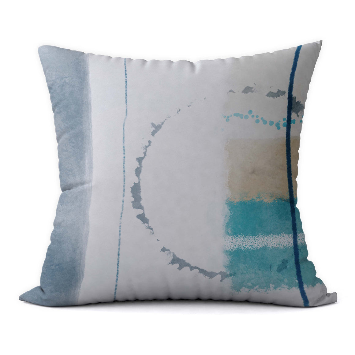 White Waterfall #719 Decorative Throw Pillow