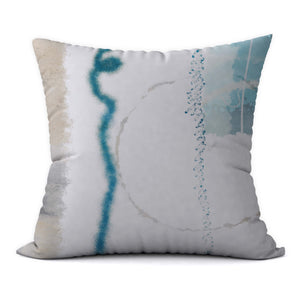 White Waterfall #897 Decorative Throw Pillow