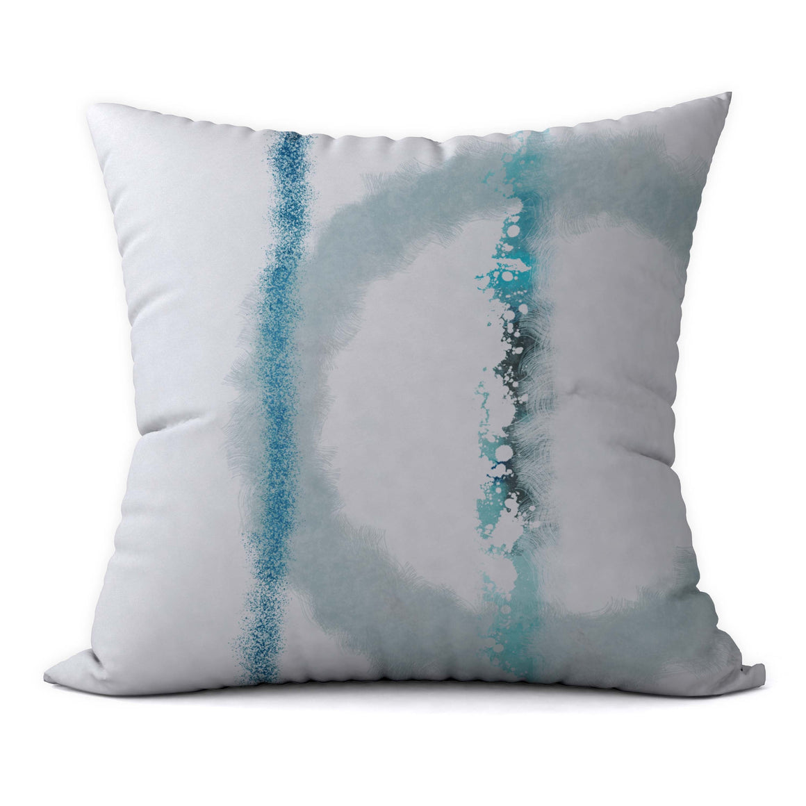 White Waterfall #98 Decorative Throw Pillow