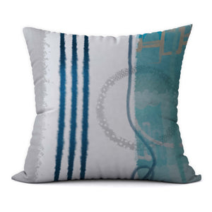 White Waterfall #992 Decorative Throw Pillow