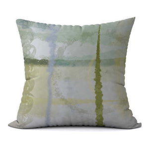 Green Pasture Blue Sky #242 Decorative Throw Pillow