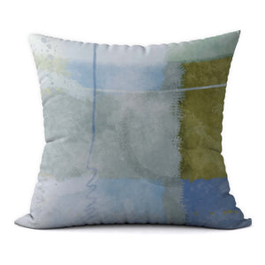 Green Pasture Blue Sky #98 Decorative Throw Pillow