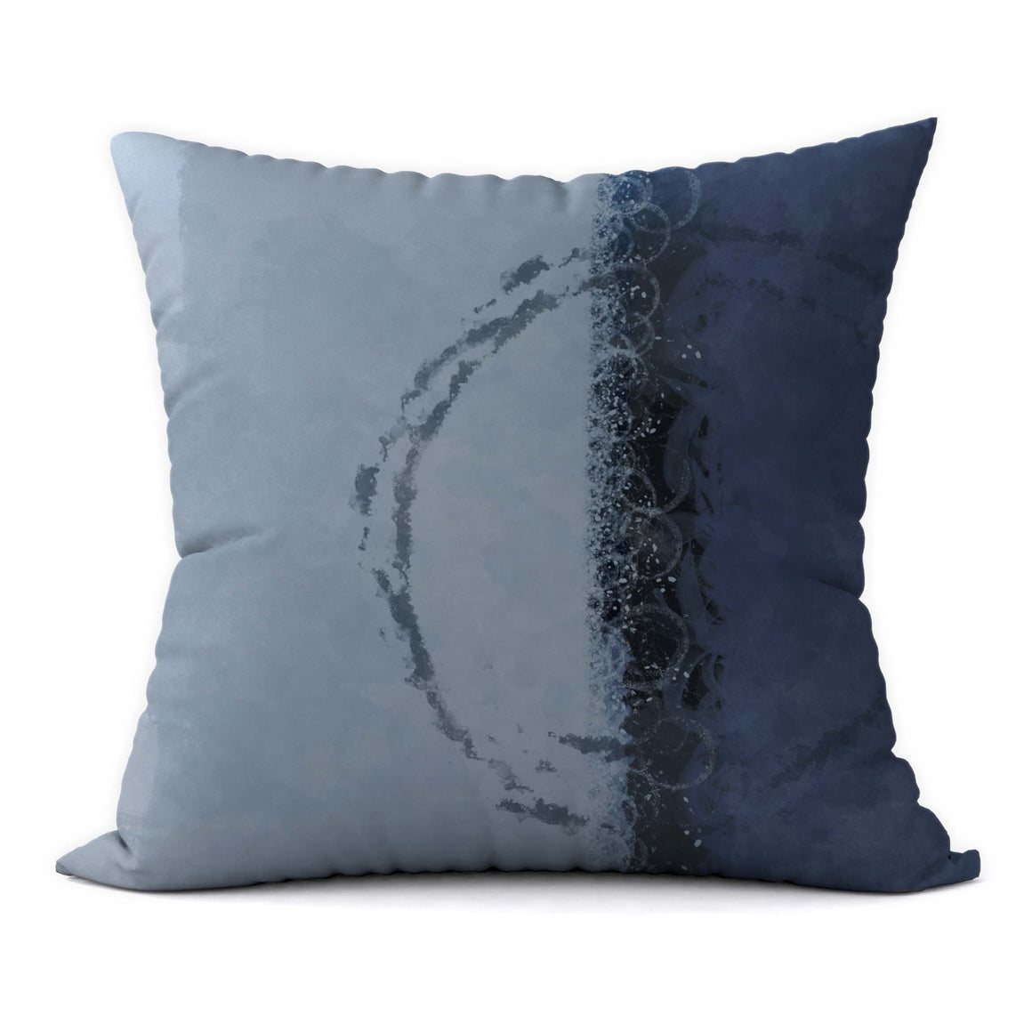 Deepwater Blues #463 Decorative Throw Pillow