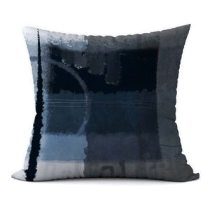 Deepwater Blues #535 Decorative Throw Pillow