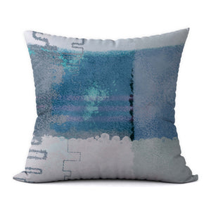 Blue Crystal #196 Decorative Throw Pillow