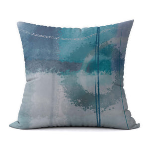 Blue Crystal #217 Decorative Throw Pillow