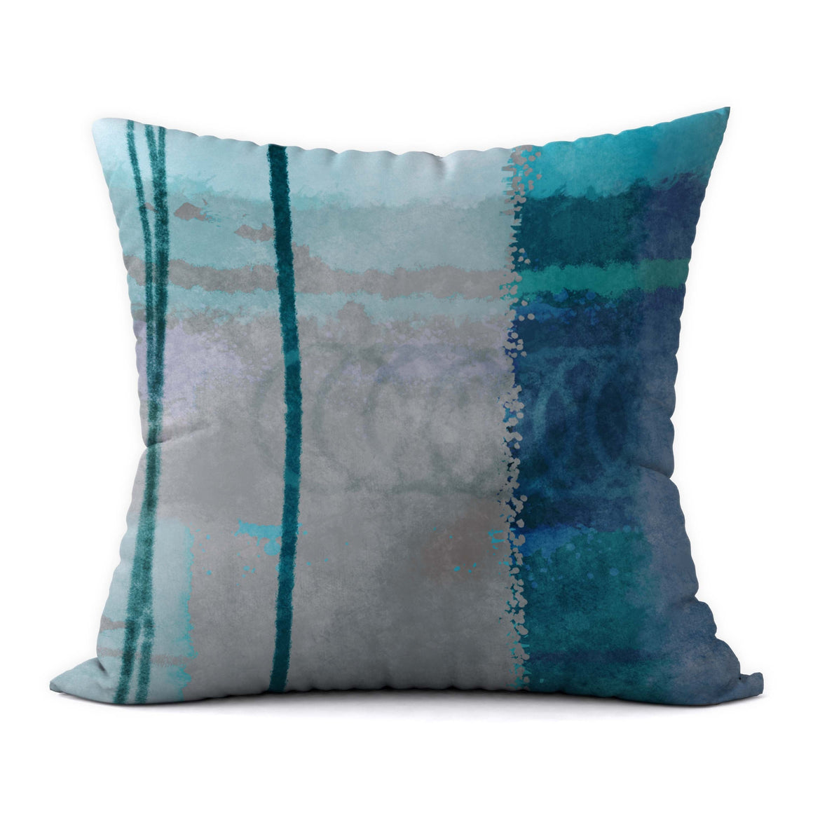 Blue Crystal #713 Decorative Throw Pillow