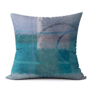 Blue Crystal #817 Decorative Throw Pillow