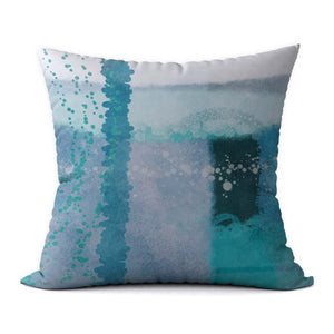 Blue Crystal #858 Decorative Throw Pillow