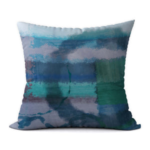Blue Crystal #88 Decorative Throw Pillow