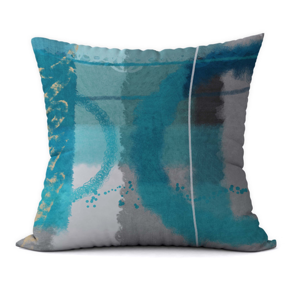 Tropic Bay Breeze #417 Decorative Throw Pillow