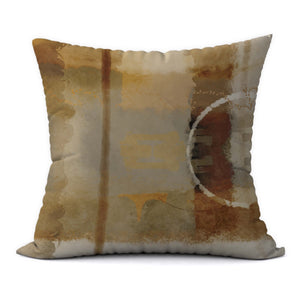 Mocha Latte #448 Decorative Throw Pillow