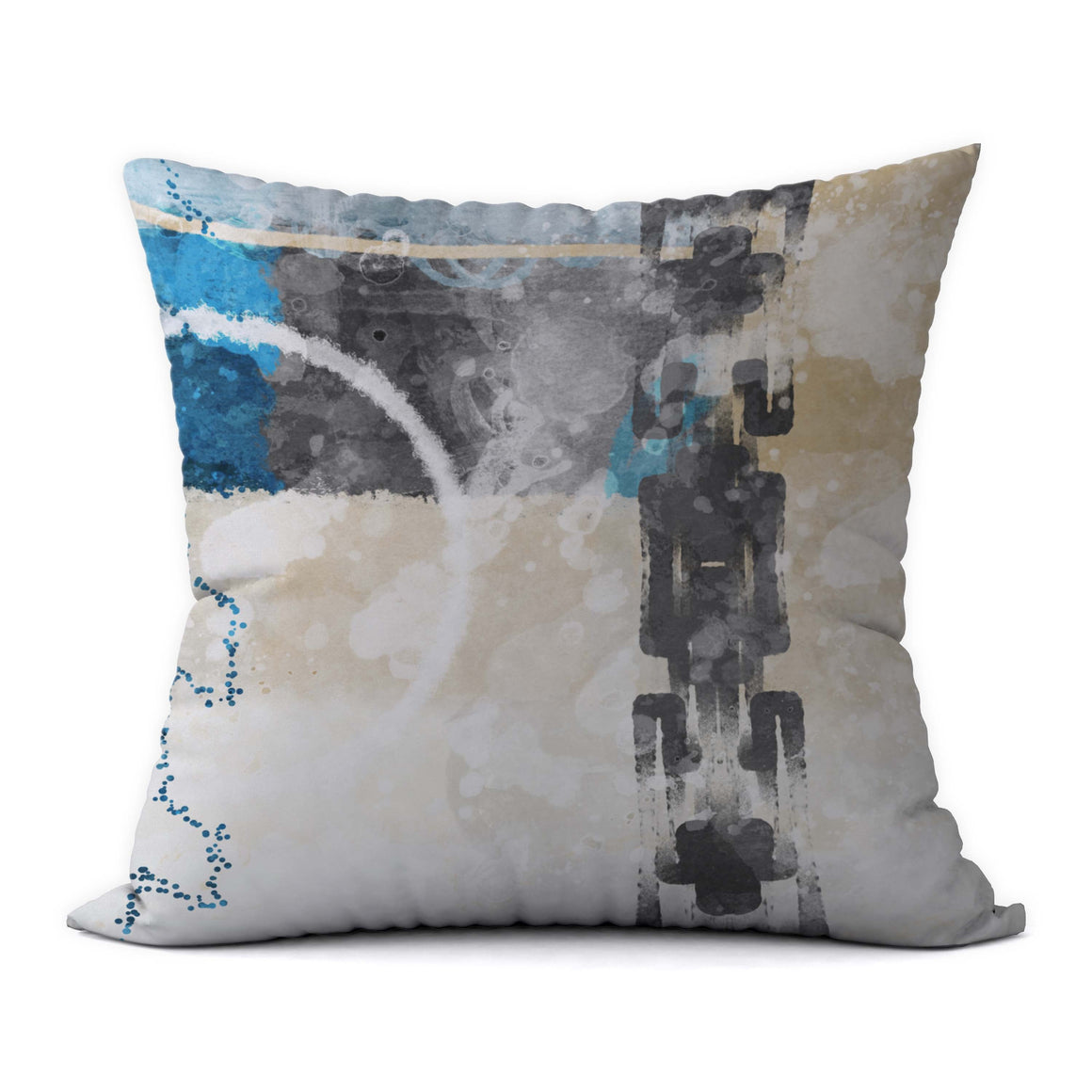 Blue Sapphire #570 Decorative Throw Pillow