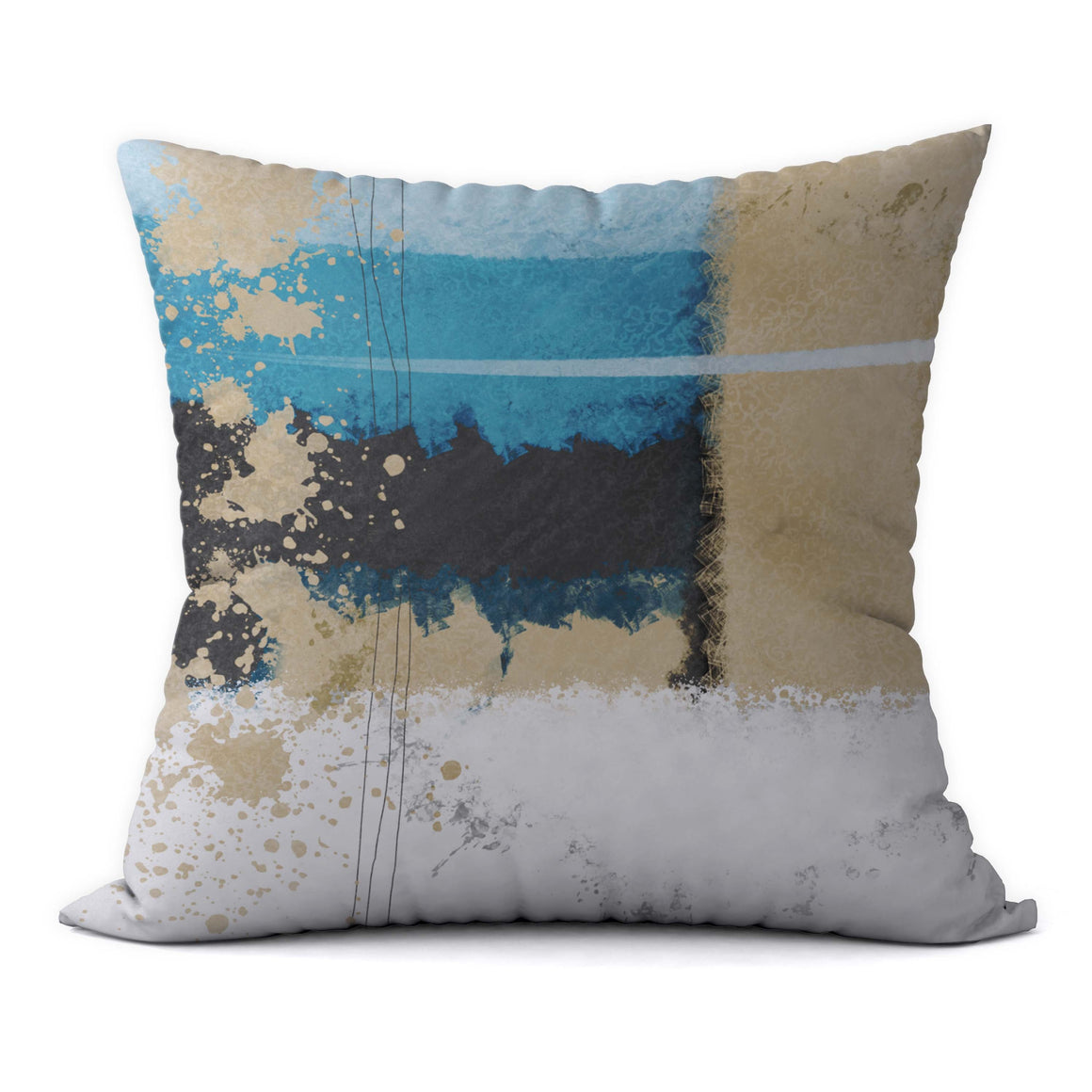 Blue Sapphire #988 Decorative Throw Pillow