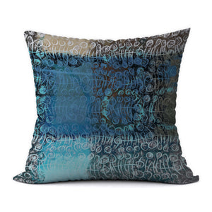 Sunny Day Blues 2 #250 Decorative Throw Pillow