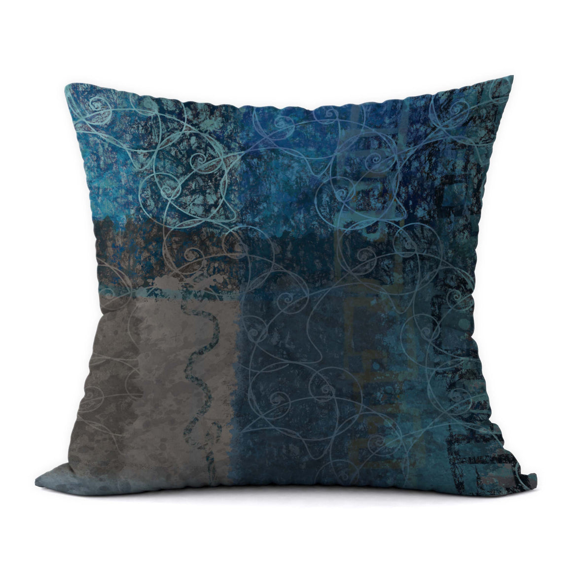 Sunny Day Blues 2 #400 Decorative Throw Pillow