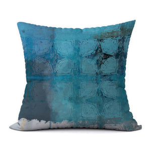 Sunny Day Blues 2 #505 Decorative Throw Pillow