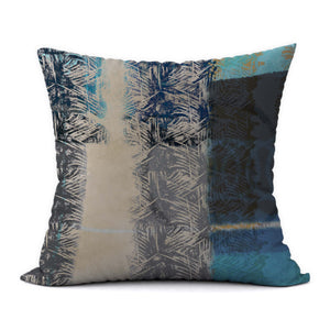 Sunny Day Blues 2 #605 Decorative Throw Pillow