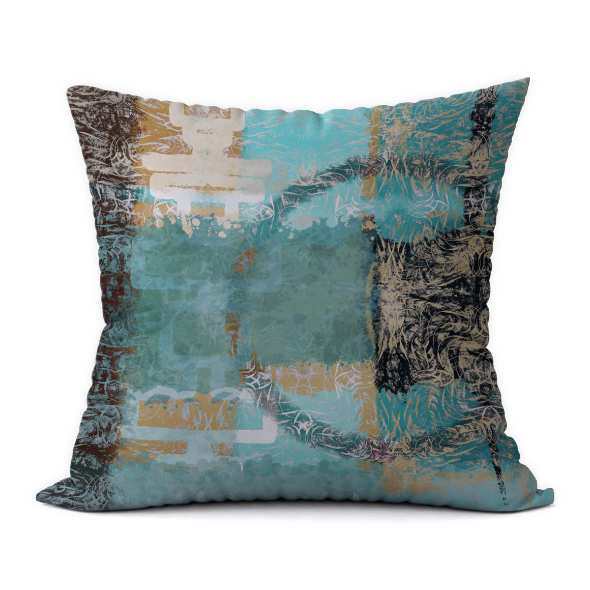 Sunny Day Blues 2 #654 Decorative Throw Pillow