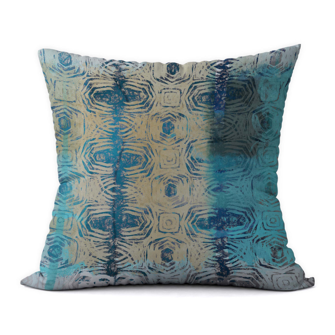 Sunny Day Blues 2 #851 Decorative Throw Pillow