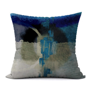 Yellowstone Blues #517 Decorative Throw Pillow