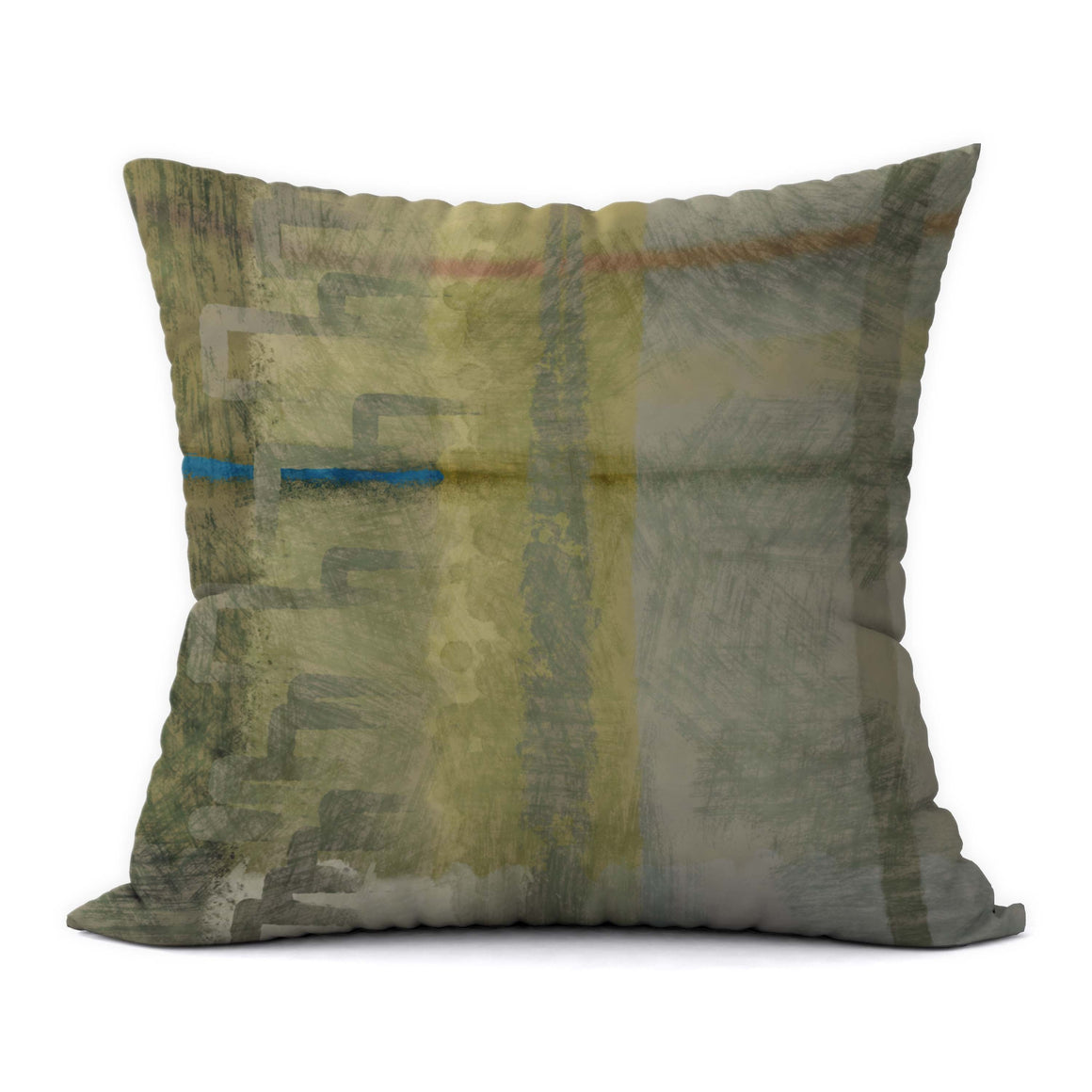 Yellowstone Blues #697 Decorative Throw Pillow