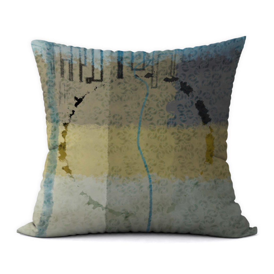 Yellowstone Blues #700 Decorative Throw Pillow