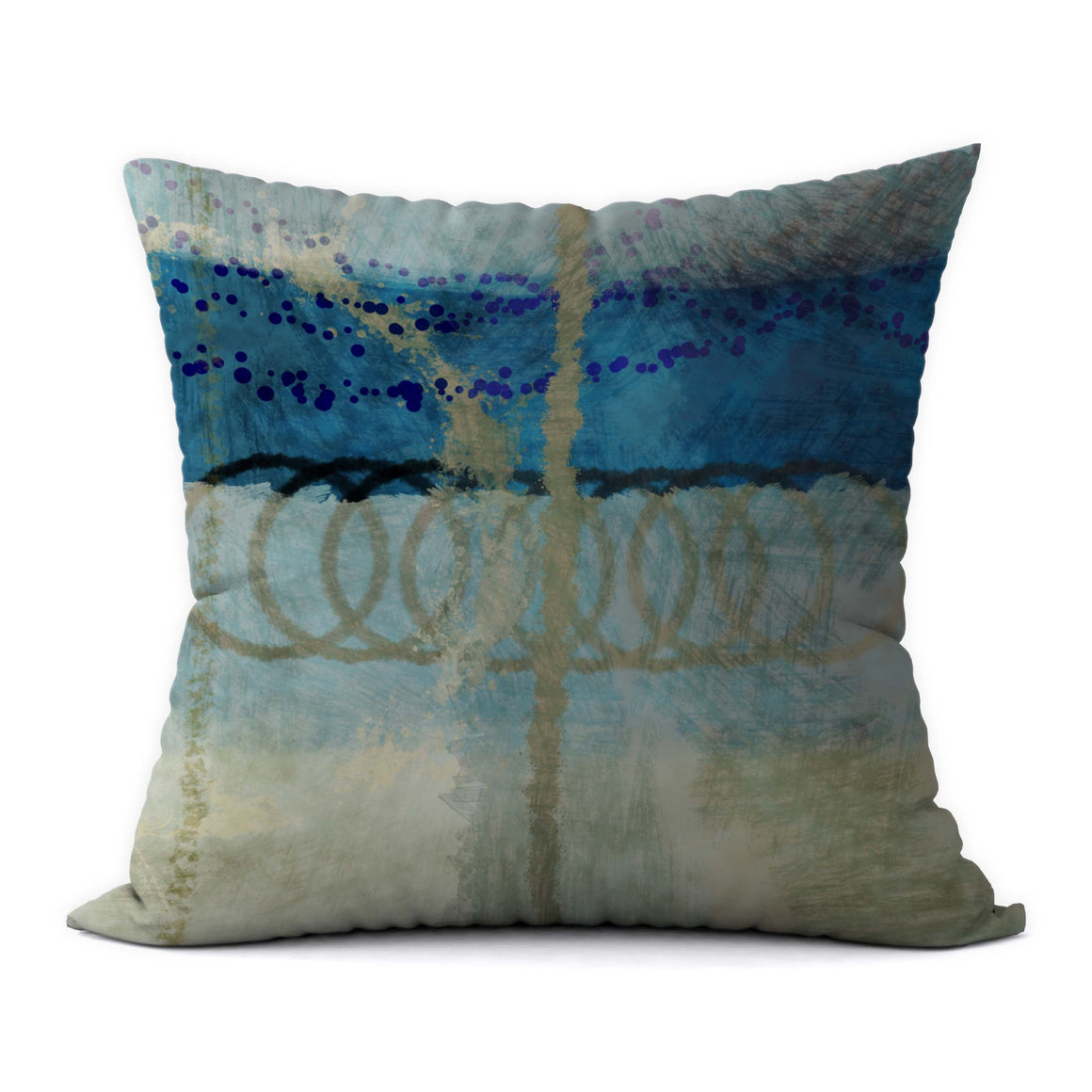 Yellowstone Blues #980 Decorative Throw Pillow