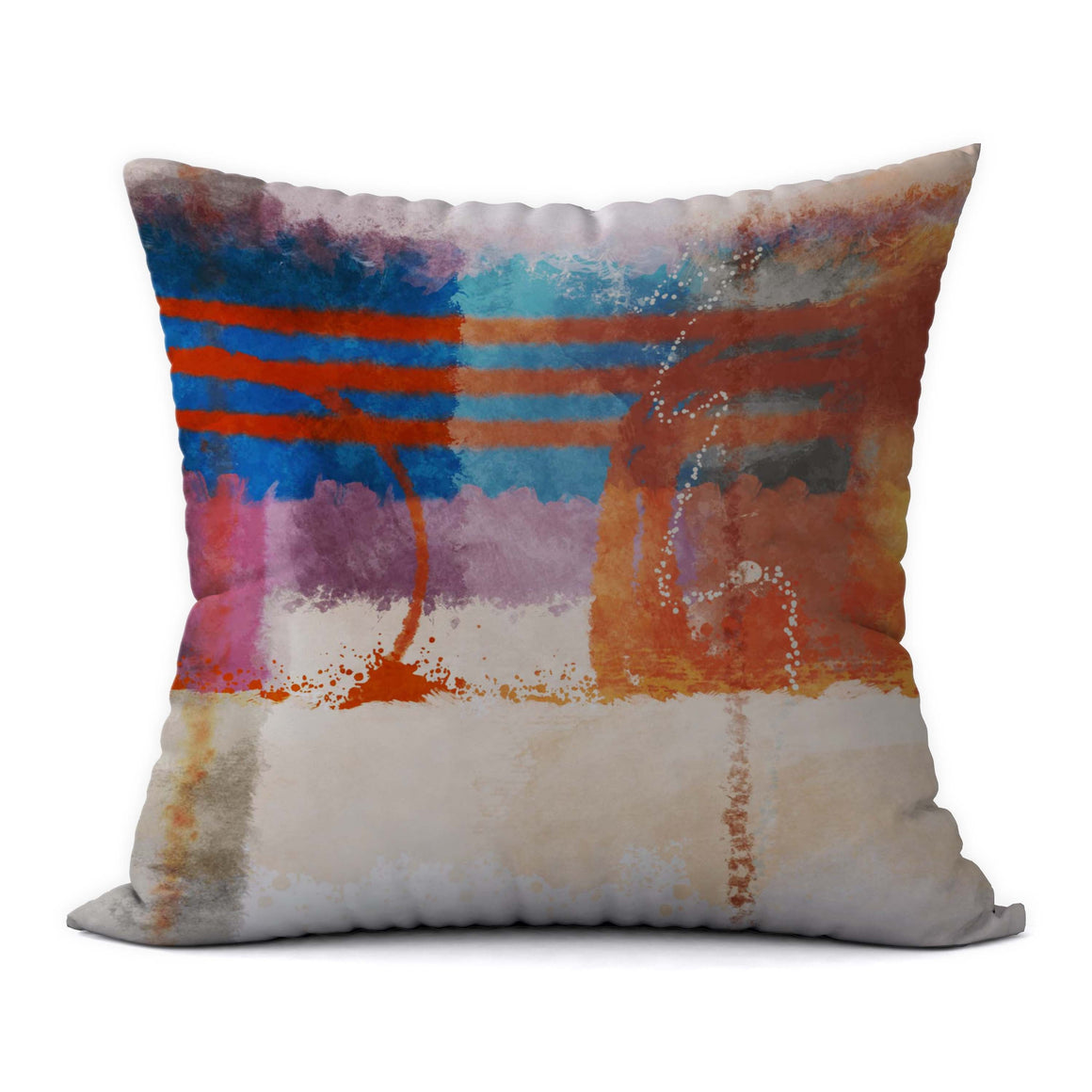 Colorful Summers #542 Decorative Throw Pillow