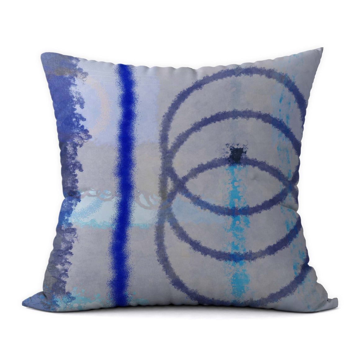 Tropical Blues #105 Decorative Throw Pillow