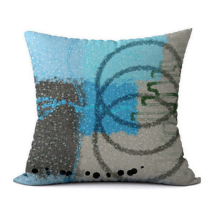 Tropical Blues #106 Decorative Throw Pillow