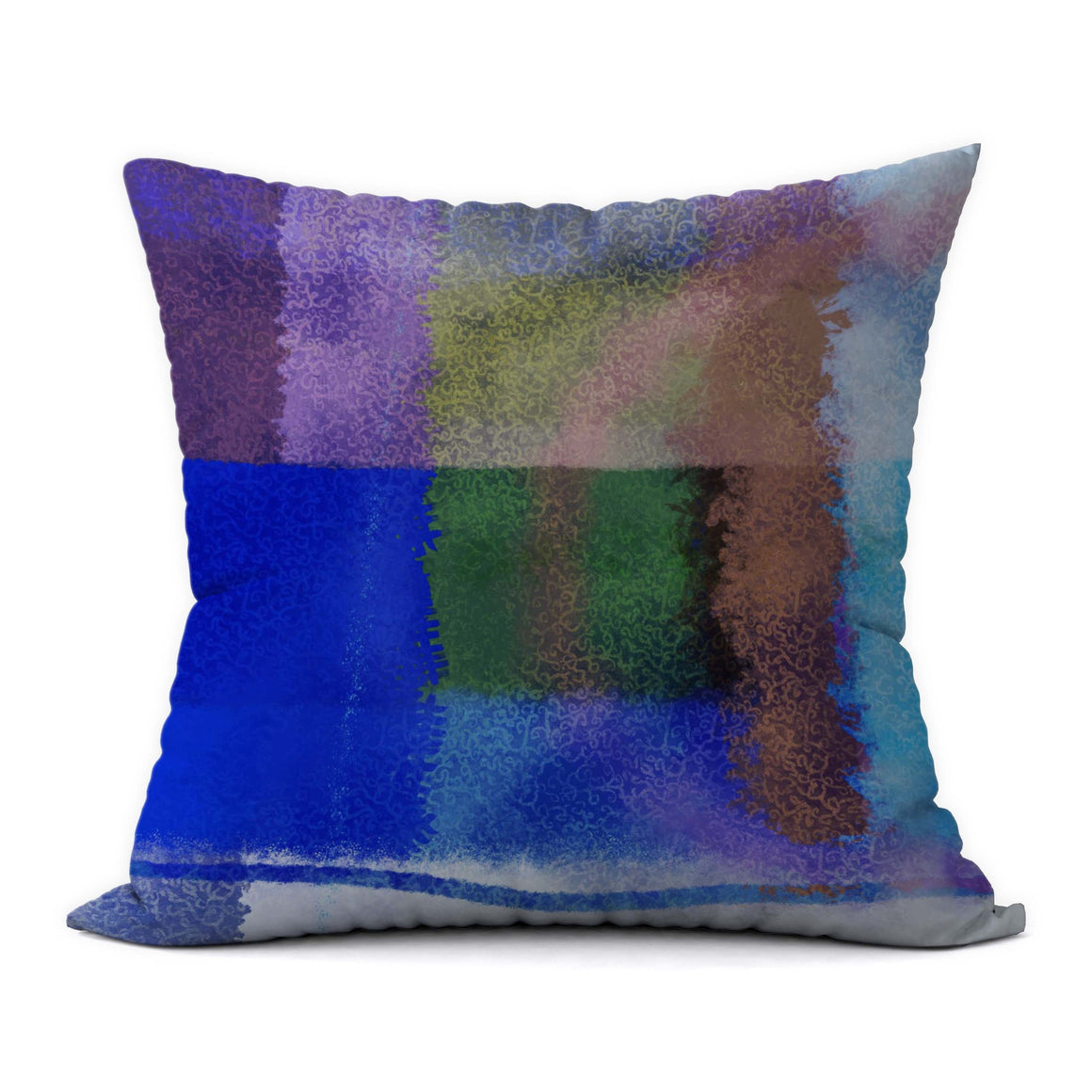 Tropical Blues #108 Decorative Throw Pillow