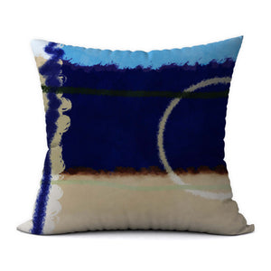 Tropical Blues #109 Decorative Throw Pillow