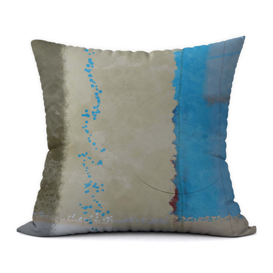 Tropical Blues #120 Decorative Throw Pillow