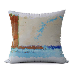 Tropical Blues #124 Decorative Throw Pillow