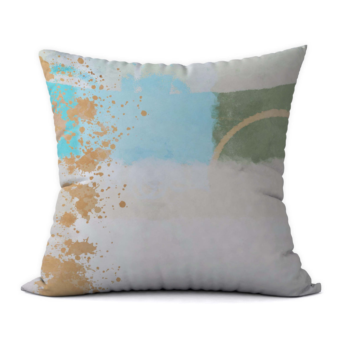 Tropical Blues #132 Decorative Throw Pillow