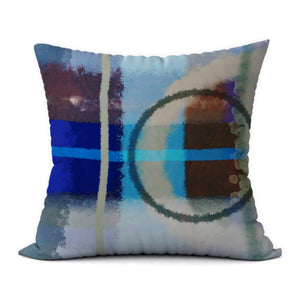 Tropical Blues #133 Decorative Throw Pillow