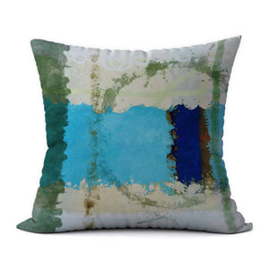 Tropical Blues #138 Decorative Throw Pillow