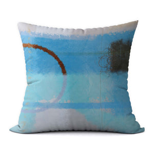 Tropical Blues #142 Decorative Throw Pillow