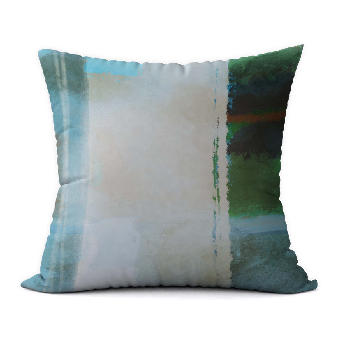 Tropical Blues #157 Decorative Throw Pillow