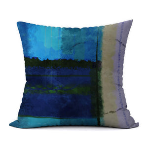 Tropical Blues #15 Decorative Throw Pillow