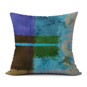 Tropical Blues #176 Decorative Throw Pillow