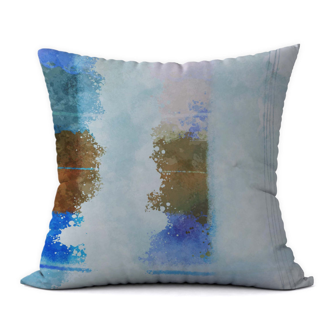 Tropical Blues #183 Decorative Throw Pillow