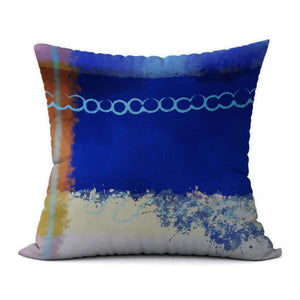 Tropical Blues #184 Decorative Throw Pillow