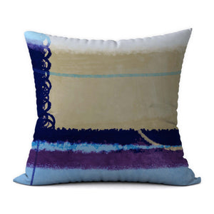 Tropical Blues #189 Decorative Throw Pillow